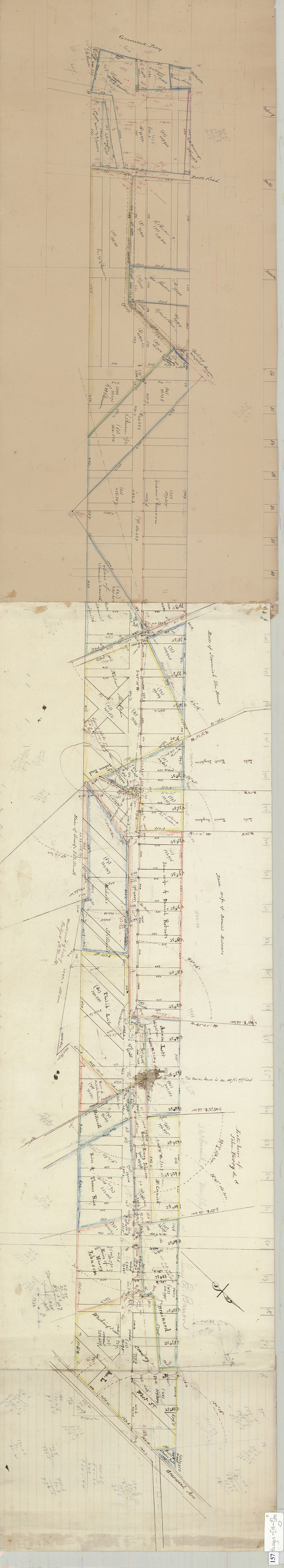 1804 NY MAP Brooklyn Conesus Rye Beach Cazenovia Binghamton Wampsville Ravenna 