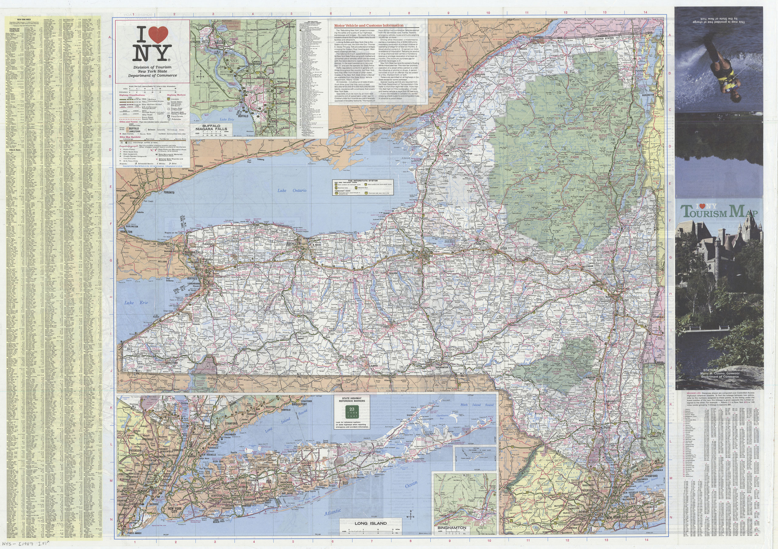 New York Street Map Rand McNally Syracuse 
